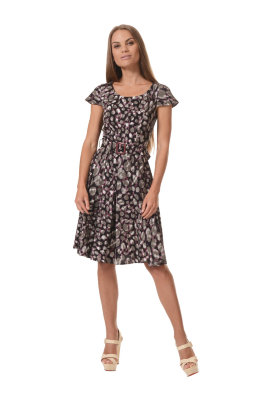 Miranda Letní šaty  s páskem  
Složení: viskóza 100%
Země původu: Česká republika
