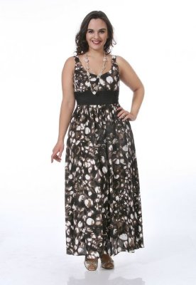 Venuše Dlouhé otevřené letní šaty.
Složení: viskóza 100%
Země původu: Česká republika