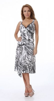 Šaty Zebra Černo-bílé letní šaty.
Složení: viskóza 100%
Země původu: Česká republika
